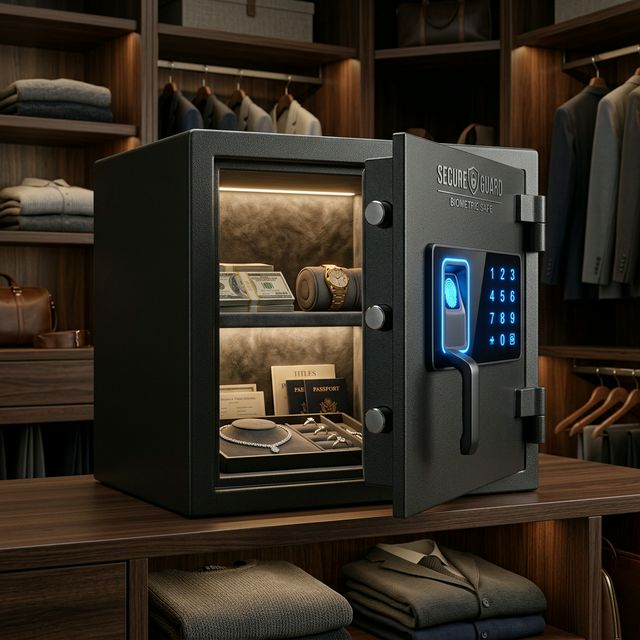 Qual o Melhor Cofre Digital e Biométrico de 2026? Guia