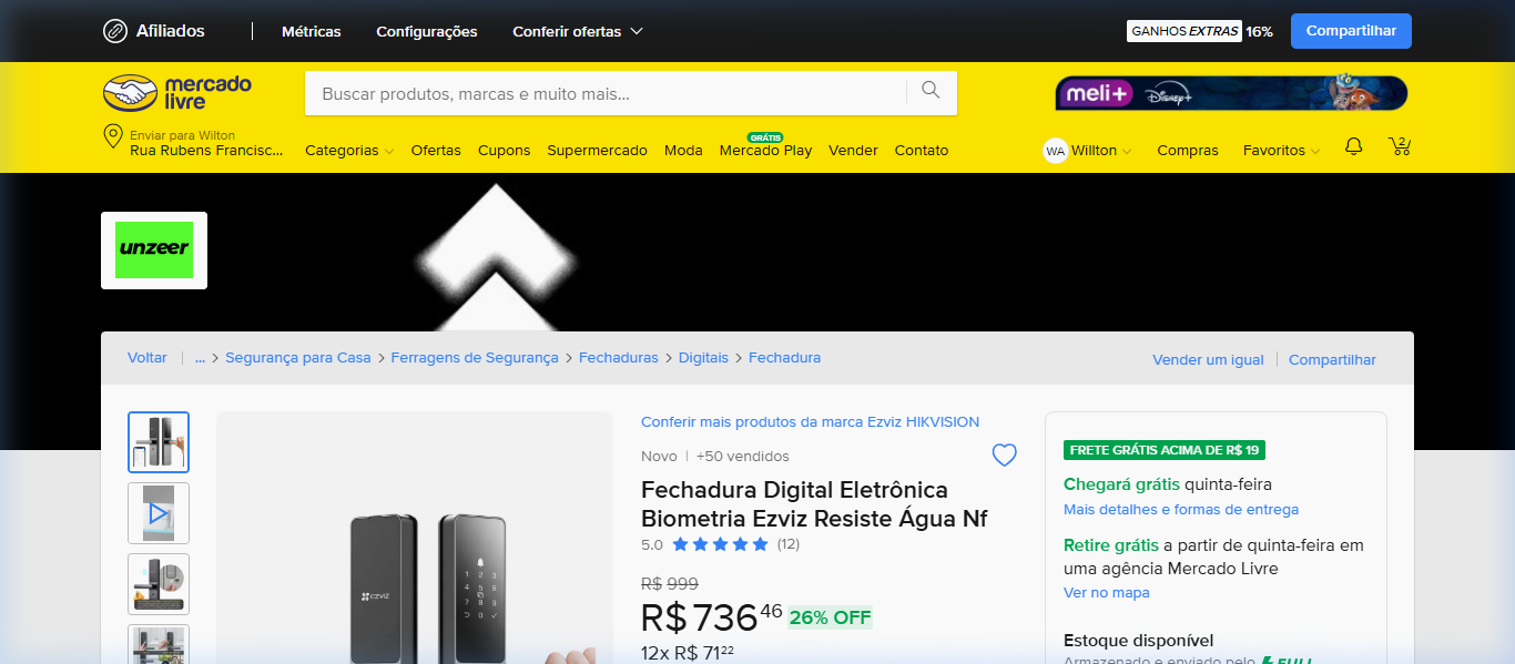 Ezviz DL05: A Fechadura Quase Invisível