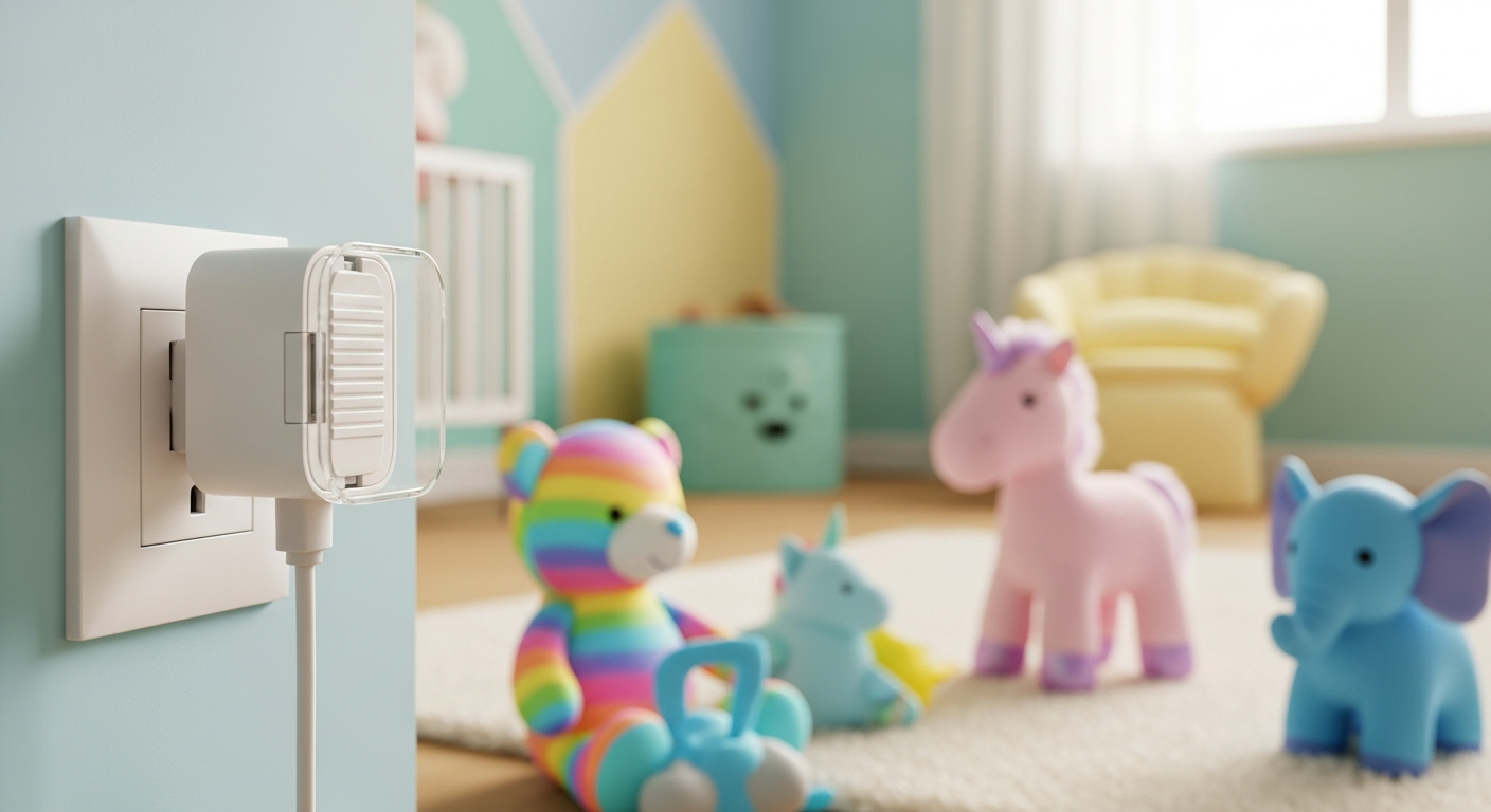Sua casa tem crianças? Descubra como a tomada inteligente pode proteger contra choques elétricos, queimaduras e acidentes domésticos com automação e obturadores.