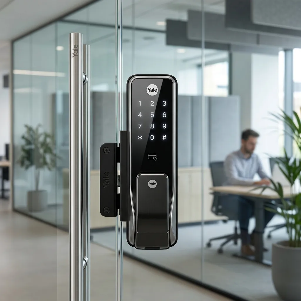 Yale YDG 313 Magic Mirror para blindex